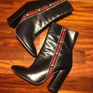 Gucci Carly Mid-calf Globe Boots/Booties